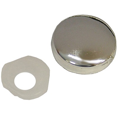 Pack of 4 Chrome Anti Crack Screw Covers