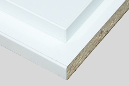 White Melamine Faced Chipboard Sheet Cut to Size